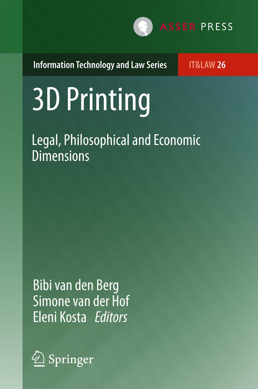 3D Printing: Legal, Philosophical and Economic Dimensions